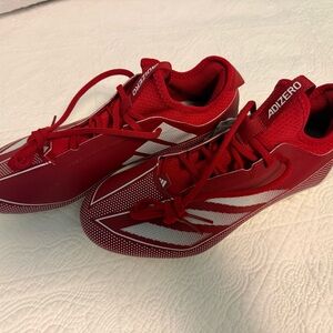 Adidas Adizero Red Cleats